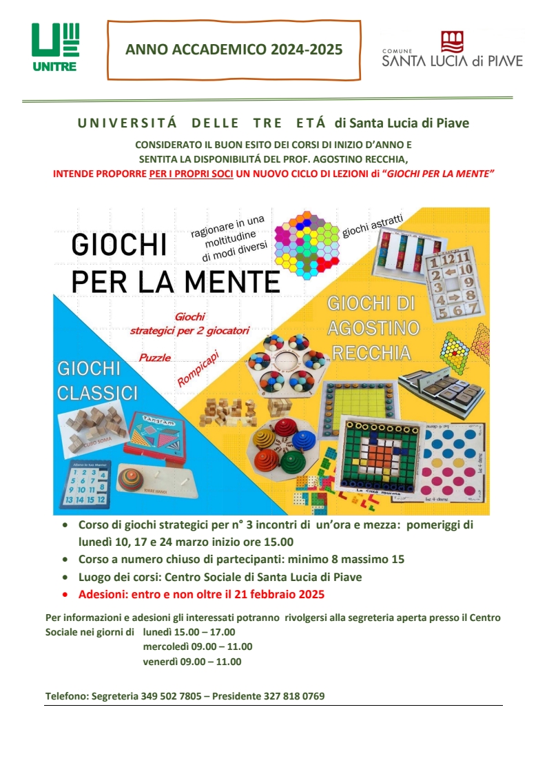 GIOCHI PER LA MENTE